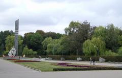 WW2 Warriors Memorial Complex in Poltava, Ukraine