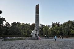 Memorial complex Soldier's Glory monument in Ukraine