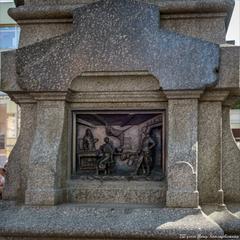 Photo of a monument in Poltava, Ukraine