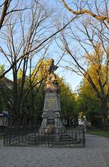 Poltava Kotlarevsky Boulevard natural heritage site in Ukraine