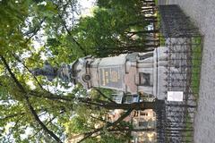 Monument of I. Kotliarevskyi in Poltava, Ukraine