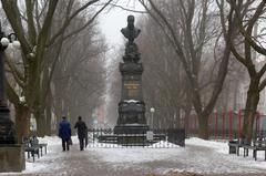 Monument to Ivan Kotlyarevsky in Poltava