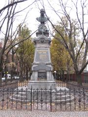 Monument to Ivan Kotlyarevsky in Poltava, Ukraine