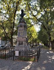 monument to writer I.P. Kotlyarevsky in Ukraine