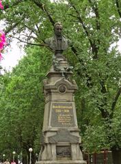 Monument to writer I. P. Kotlyarevsky in Ukraine