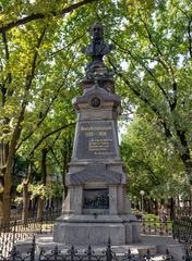 Bust of Ivan Kotlyarevsky in Poltava, Ukraine