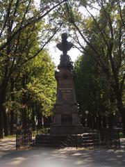 Monument to Ivan Kotlyarevsky in Poltava, Ukraine