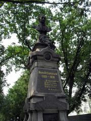 Monument to Ivan Kotlyarevsky in Poltava, Ukraine