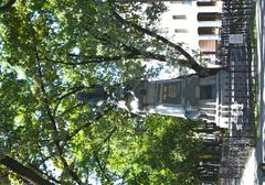 Monument of I. Kotliarevsky on Kotliarevskogo Street in Poltava, Ukraine