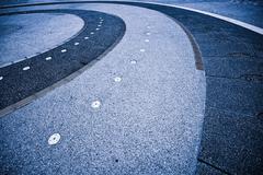 Textured pavement in Polk Bros Park, Chicago, 2022