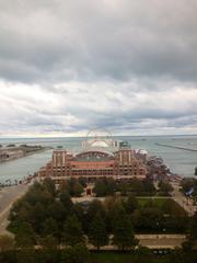 Navy Pier seen from Lake Point Tower