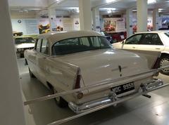 1956 Plymouth Plaza at Gedee Car Museum in Coimbatore