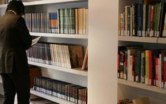 Library of the Museum Jorge Rando in Málaga, Spain