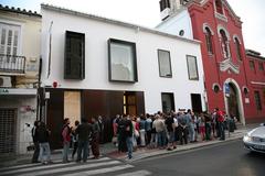 Front door of the Museum Jorge Rando