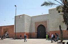 Exterior facade of Bab Doukkala, Marrakesh