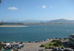 View of Bahía de Santander from Avenida Reina Victoria