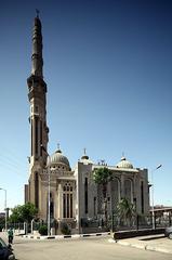 South-east side of el-Nour Mosque in el-'Abbasiya, Cairo, Egypt