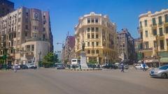 Talaat Harb Square in Cairo, Egypt