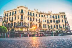 building on Talaat Harb Square in Cairo, Egypt