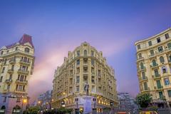 Monument in Talaat Harb Square, Cairo, Egypt