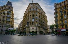 Talat Harb Square monument in Cairo, Egypt