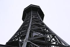 View from below of the Laurenziberg observation tower