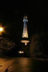 Petrin Tower at night