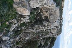 Scenic view of Dingli Cliffs with lush greenery and the Mediterranean Sea