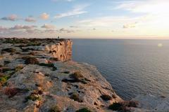 Cliffs of Dingli in Malta