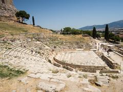 View of the Acropolis of Athens