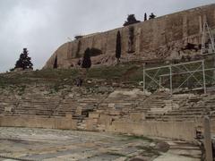 Panoramic view of Athens, Greece with the Acropolis in the center