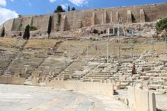 Theater of Dionysos Eleuthereus at the Acropolis in Athens, Greece