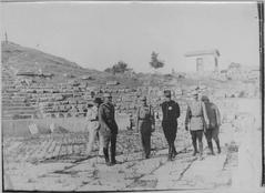 Theatre of Dionysus at the Acropolis in Athens, 1917