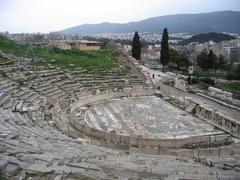 Acropolis in Athens during February