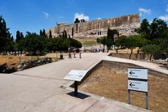 Theatre of Dionysus with the Acropolis in the background