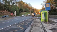 Abusu 1768 bus stop in Galdakao Spain