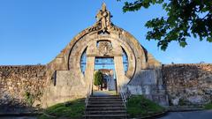 Entrance gate of Galdakao Municipal Cemetery