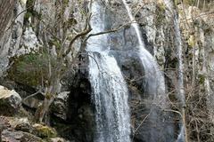 Boyana waterfall in Bulgaria