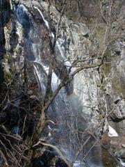 Bojana waterfall in Vitosha mountain in April 2009