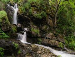 Boyana Waterfall path in Bulgaria