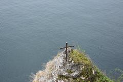 Hermitage of Santa Caterina del Sasso in Leggiuno, Italy