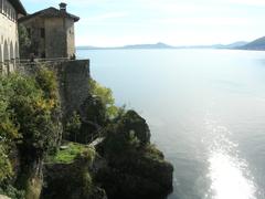 Lake Maggiore and Santa Caterina del Sasso