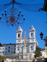 Obelisco Sallustiano at Trinità dei Monti in Rome