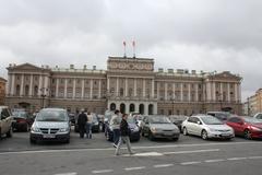 Saint Petersburg 2009 tourist picture of a cityscape