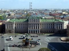 Panoramic view of St. Petersburg from St. Isaac's Cathedral