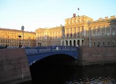 Siny Bridge over River Moyka