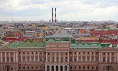 St. Isaac's Square with St. Isaac's Cathedral in Saint Petersburg, Russia