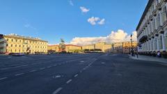 View of St. Isaac's Square in Saint Petersburg