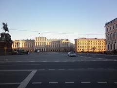 View of Mariinsky Palace from Bolshaya Morskaya Street, 2011