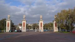 Entrance to Parco Virgiliano